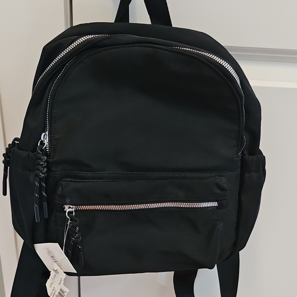 Black Nylon Backpack - Picture 2 of 4